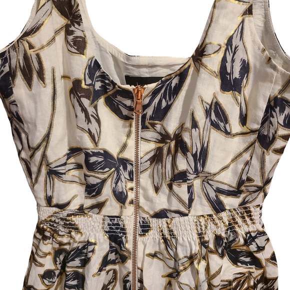 J. Crew Metallic A-Line Dress - Picture 4 of 9